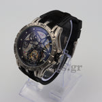 EXCALIBUR AVENTADOR S LIMITED EDITION SKELETON 47MM TITANIUM AND RUBBER WATCH