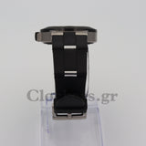 BVLGARI ALUMINIUM 40MM GREYBLACK DIAL RUBBER BEZEL