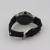 BVLGARI ALUMINIUM 40MM GREYBLACK DIAL RUBBER BEZEL