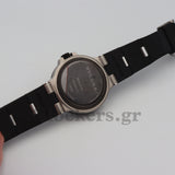 BVLGARI ALUMINIUM 40MM GREYBLACK DIAL RUBBER BEZEL