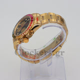 COSMOGRAPH DAYTONA BLACK DIAL  GOLD RAINBOW 40MM