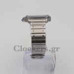 CARTIER SANTOS DE CARTIER LARGE STEEL & ADLC GREY DIAL MEN'S AUTOMATIC