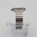 CARTIER SANTOS DE CARTIER LARGE STEEL & ADLC GREY DIAL MEN'S AUTOMATIC