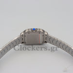 CARTIER SANTOS DE CARTIER LARGE STEEL & ADLC GREY DIAL MEN'S AUTOMATIC