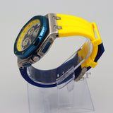 AUDEMARS PIGUET ROYAL OAK OFFSHORE  STEEL BLUE/YELLOW DIAL