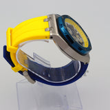 AUDEMARS PIGUET ROYAL OAK OFFSHORE  STEEL BLUE/YELLOW DIAL