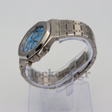 AUDEMARS PIGUET ROYAL OAK CHRONOGRAPH WHITE GOLD ICE BLUE