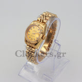 DATEJUST 28MM YELLOW GOLD DIAL DIAMONDS MARKERS