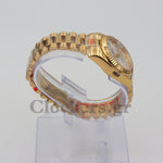 DATEJUST 31MM YELLOW GOLD OYSTER  DIAMONDS MARKERS