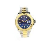 YACHT-MASTER 40MM STEEL YELLOW GOLD BLUE DIAL MENS CLONE