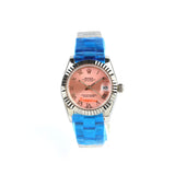 DATEJUST 36MM PINK ROMAN VI AND IX 24 AUTOMATIC WATCH 126234 CLONE