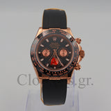 COSMOGRAPH DAYTONA ROSE  RUBBER STRAP CERAMIC BEZEL 40MM