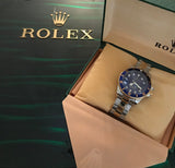 SUBMARINER 2-TONE BLUE CERAMIC BEZEL 40MM QUALITY 2A